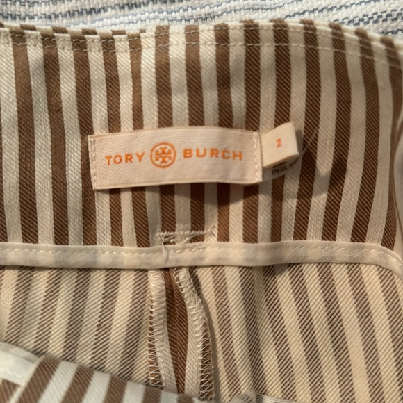 Tory Burch Striped Pants.  Size 2 - Picture 5 of 9